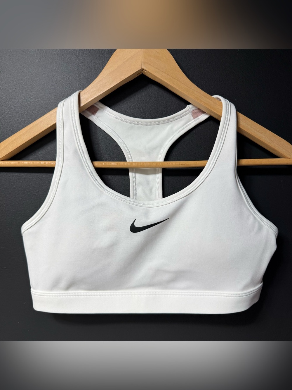 Nike Racerback Medium Impact Dri-Fit Athletic Sports Bra S
